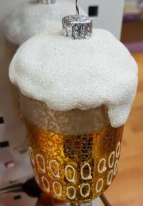 Who needs mulled wine if you can have a beer on your tree?