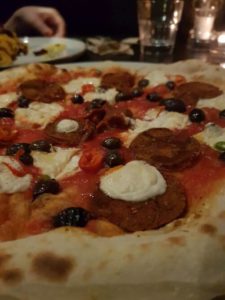 Vegan Pizza at Fed by Water