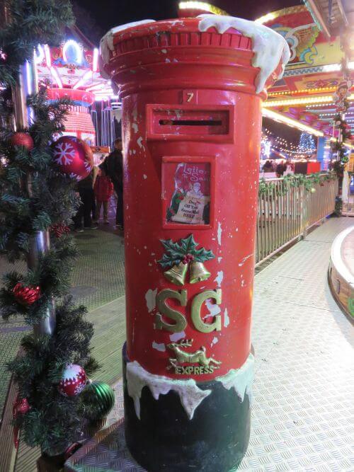 Der direkte Draht zum Weihnachtsmann - Briefkasten für den Santa Claus Express