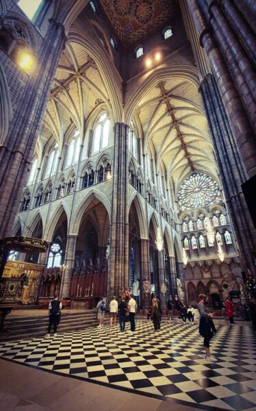 Westminster Abbey Eingangsbereich