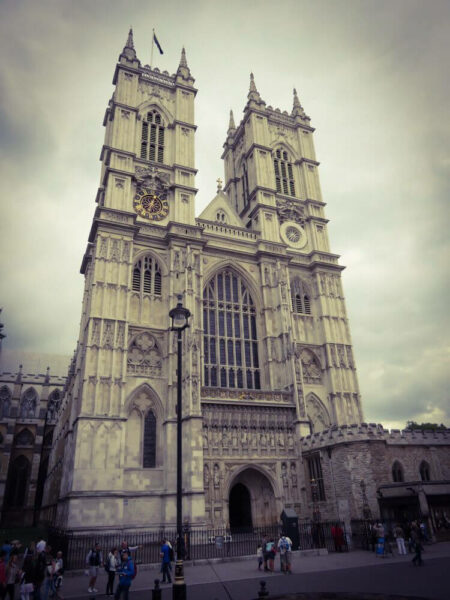 Westminster Abbey Türme Fronstansicht