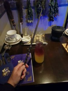 Wands at the ready, the Potion Room class can start!