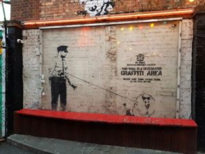 Designated Graffiti Area by Banksy (Rivington Street, London)