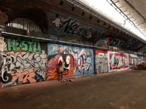 "Leake Street Graffiti Tunnel" in London