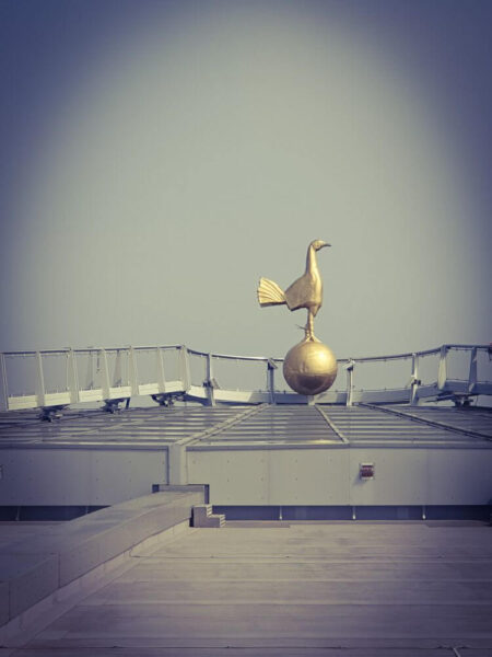 London Aussichtspunkt Tottenham Hotspur Stadion Fussball Gockel