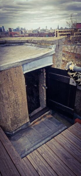 Hackney St Augustine's Tower Kirchturm Aufstieg