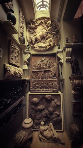 London Sir John Soane Museum Details Lobby