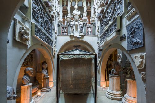 Mein Lieblingsbereich im Museum: die Sepulchral Chamber mit dem Sarkopharg von Seti I © Sir John Soane's Museum
