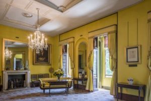 Yellow is the dominant colour in the South Drawing Room © Sir John Soane's Museum