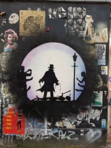 New in 2018: "Jack the Ripper 2040" by Otto Schade close to Brick Lane