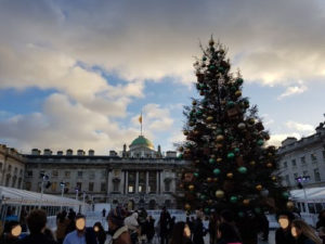 The ice rink at Somerset House