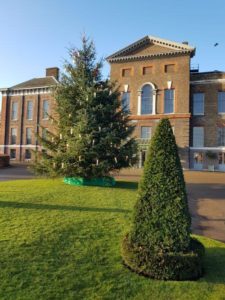 Kensington Palace during Christmas time