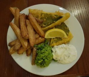 Vegane Fish & Chips à la Canvas Cafe