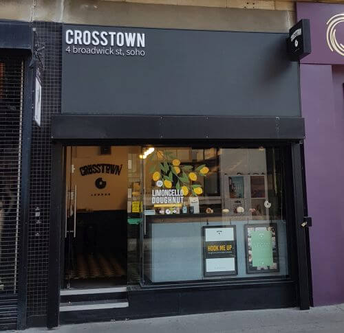 Crosstown Doughnuts London Soho Shop