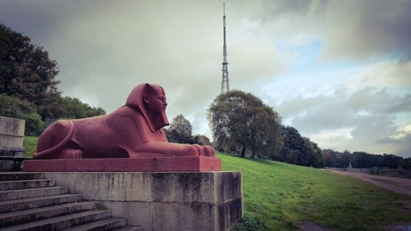 London Crystal Palace Park Sphinx Sender BBC