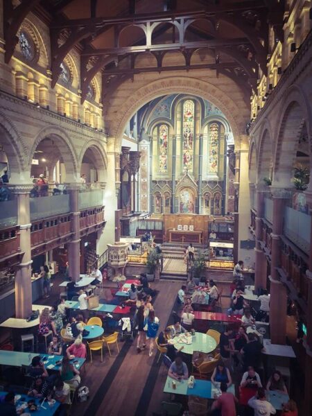 London Mercato Mayfair Foodie Markt ehemalige Kirche