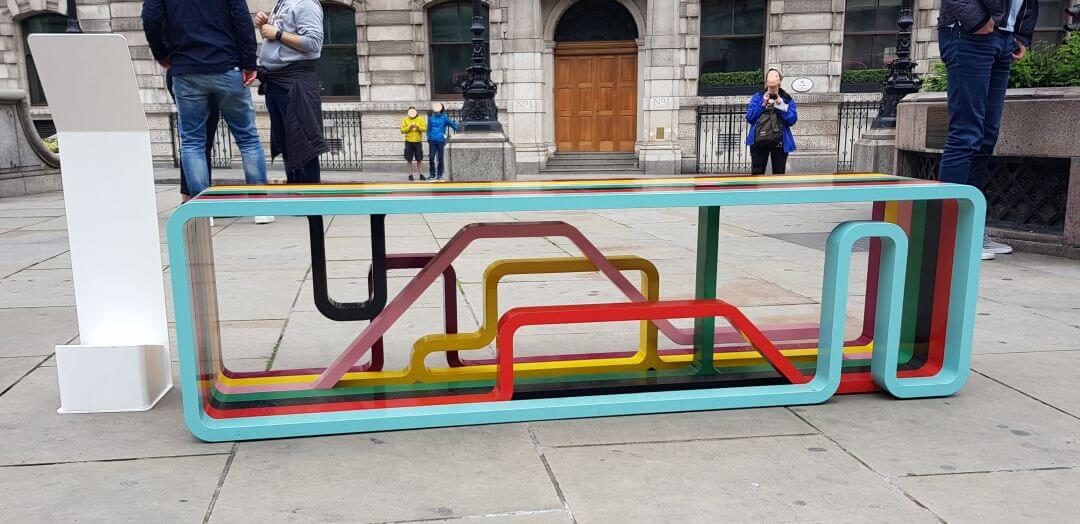London Festival of Architecture City Benches Correlated Journeys by Sarah Emily Porter and James Trundle