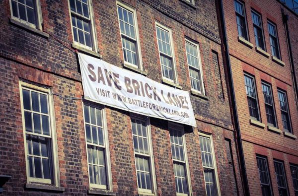 London Save Brick Lane Banner