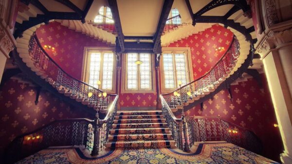 London St. Pancras Renaissance Hotel Treppe Spice Girls