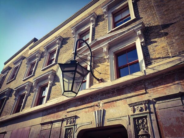 London Wilton's Music Hall East End Eingang Viktorianisch