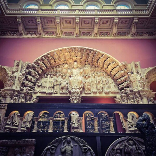 London V&A Cast Court Portico de la Gloria