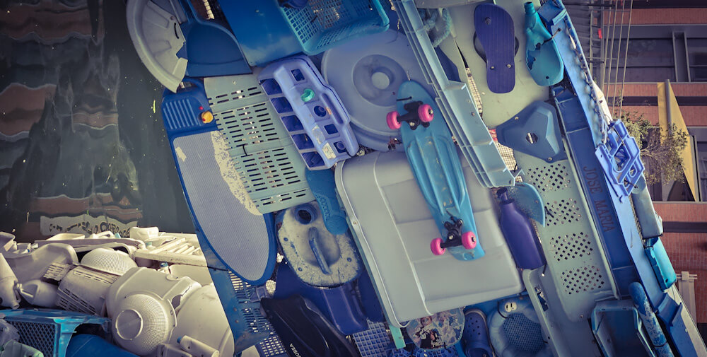 London Canary Wharf Wal Plastik Skateboard