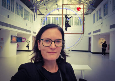 London Banksy Unlimited Ausstellung Simone