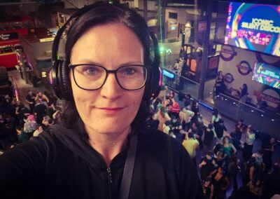 London Transport Museum Silent Disco Simone