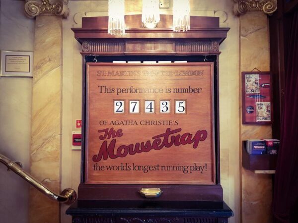 London Mousetrap Agatha Christie Performance Number